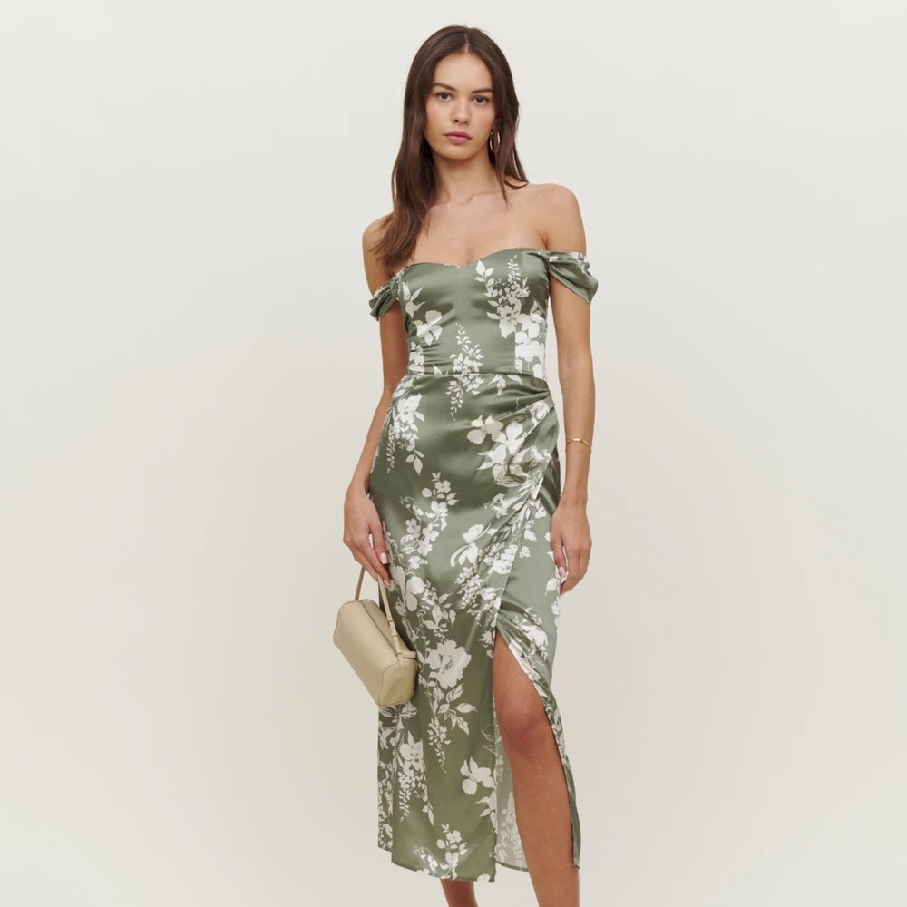 Reformation Genesis Silk Dress SIZE 0